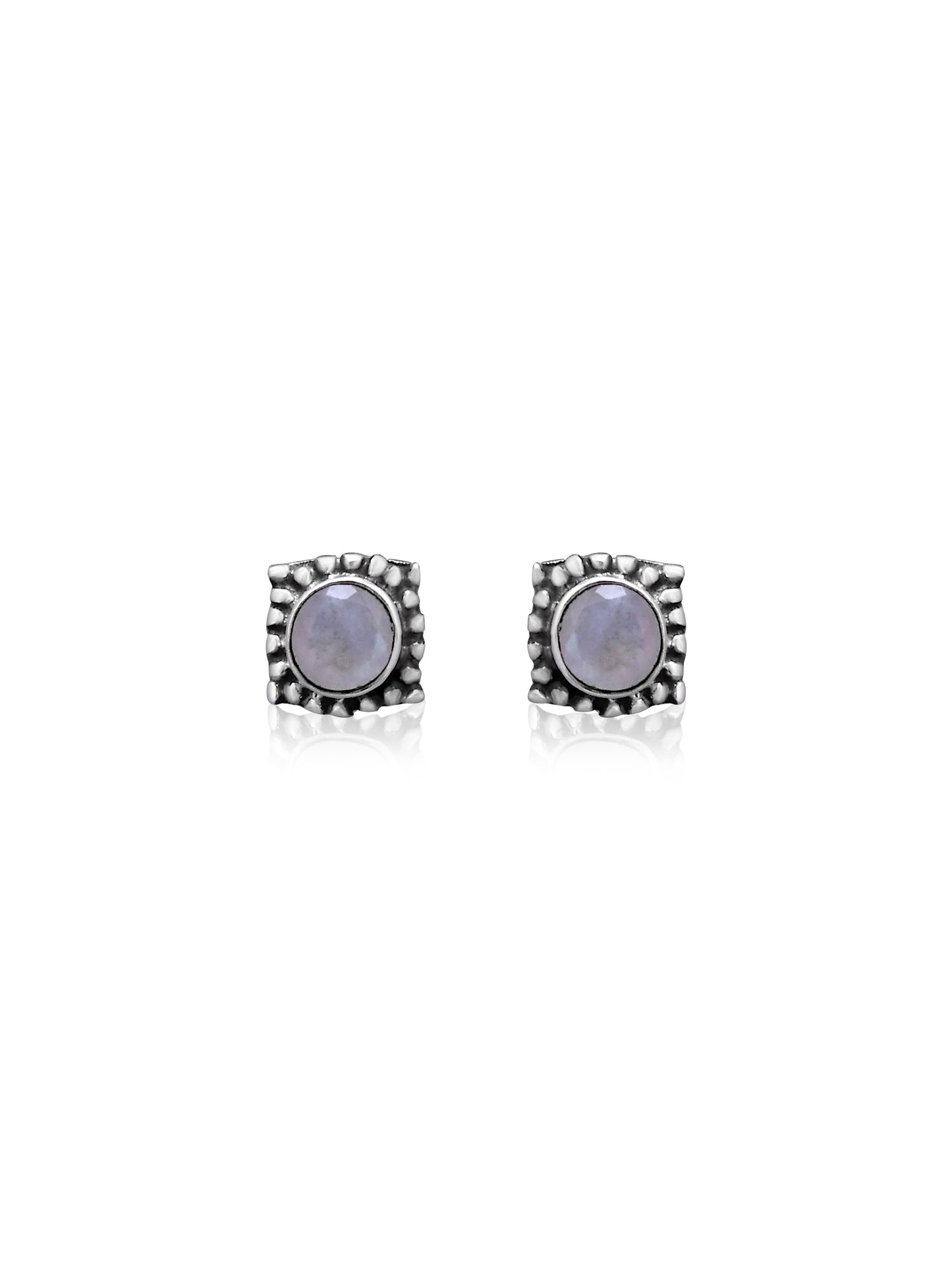 Moonstone Studs