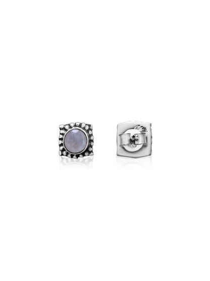 Moonstone Studs