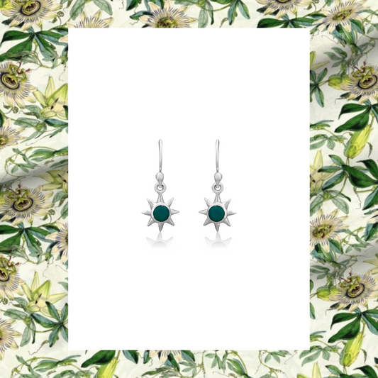 Passion Flower Earrings